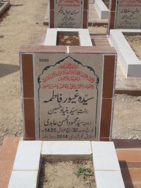 9900 – Syeda Ghayour Fatima